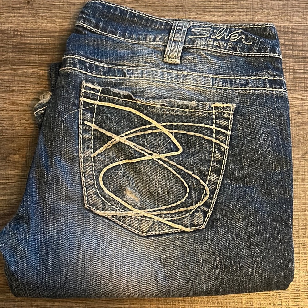 Silver jeans size 34x33